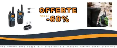 Midland XT60 Walkie Talkie Professionale 93 Canali