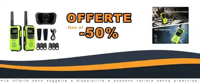 Walkie Talkie Retevis RT649P Waterproof 16 Canali