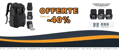 Borsa Fotocamera K&F Concept Professionale Antifurto Acquabattante