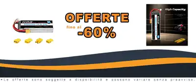 Cellulare LiPo 14,8V 6000mAh 4S 50C-100C XT60