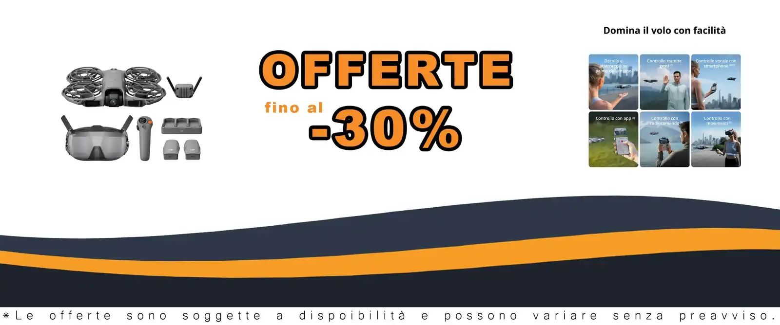 Drone DJI Neo 2 Combo per principianti con occhiali FPV