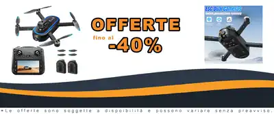Drone con Telecamera 1080P LCD 4.5