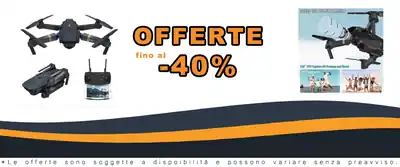 Droni fotovoltaici ILYPOP 4K Dual Camera con Video in Diretta