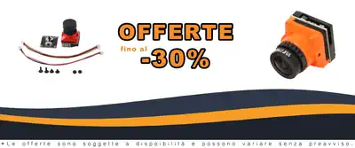 Kamera FPV 1500TVL 2.1MM Obbiettivo Orange