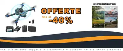 OBEST GPS Drone con 4K - FPV professionale con motore brushless