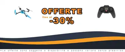 Quadrocopter Rocket 250 3D 4 Canali RTF Blue