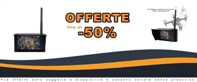 Receiver FPV Drone 4.3 Pollici 48 Canali Batteria Integrata