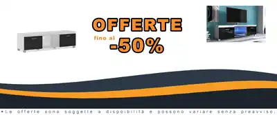 Scrivano per Skraut Home - Cabina Modulare TV per Soggiorno - 42 x 150 x 40 cm