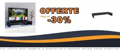 Stand Legno TV Henor 85x35x12cm 50kg Capacitativo
