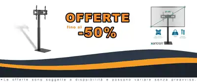 Stand TV Adattabile Xantron® 37-75 Pollici VESA 200-600