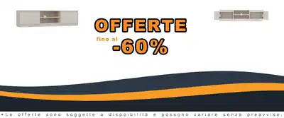Stante di TV moderna con scaffale aperto e due compartimenti laterali