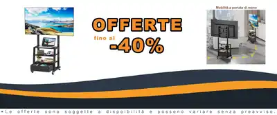 TV Trolley per TV 32-55